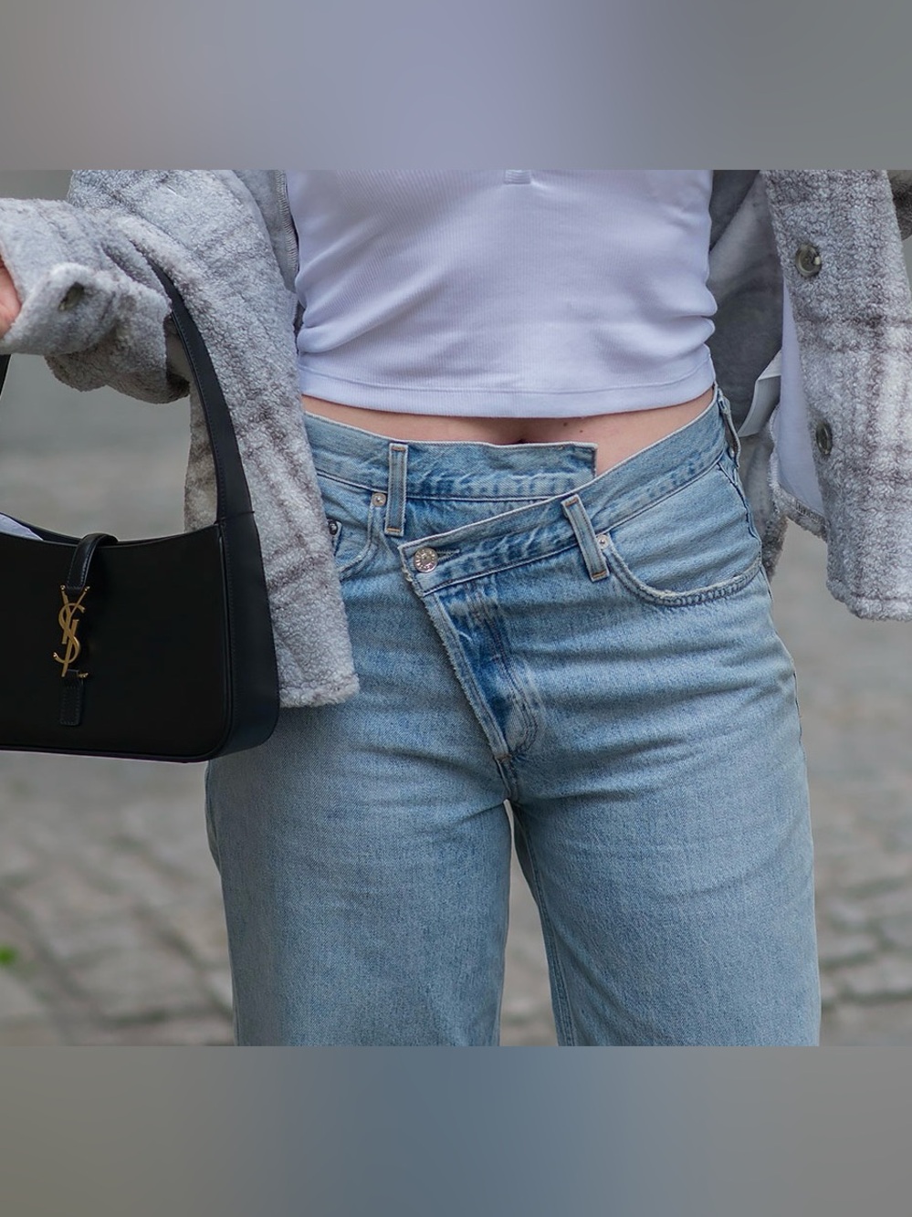 AGOLDE Criss Cross Jean in Suburbia Size 24 - Picture 2 of 11
